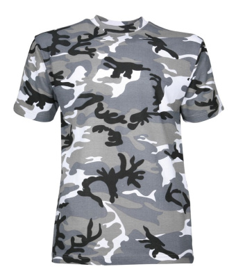 TEE-SHIRT CAMO GRIS