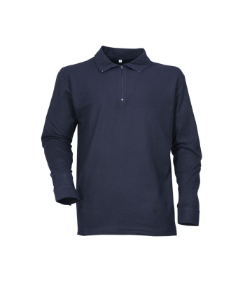 CHEMISE F1 COTON MARINE