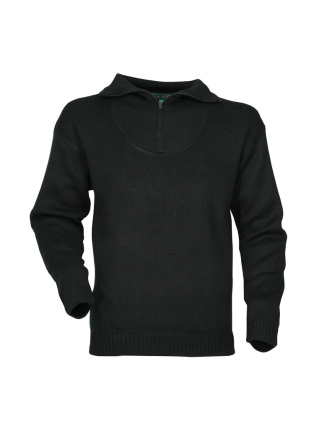 PULL COL CAMIONNEUR NOIR