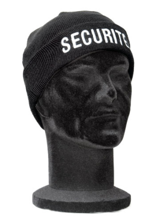 BONNET NOIR SECURITE