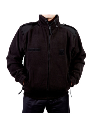 BLOUSON POLAIRE NOIR 