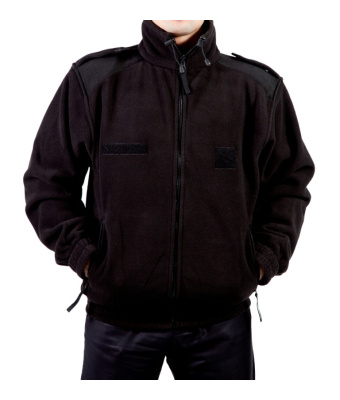 BLOUSON POLAIRE NOIR 