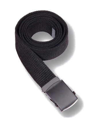 CEINTURE TOILE NOIRE