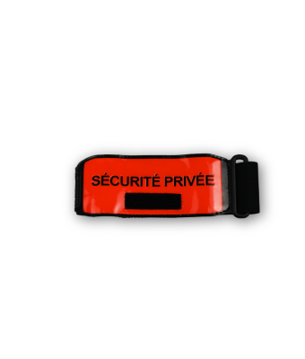 BRASSARD SECURITE PRIVEE AVEC EMPLACEMENT RIO