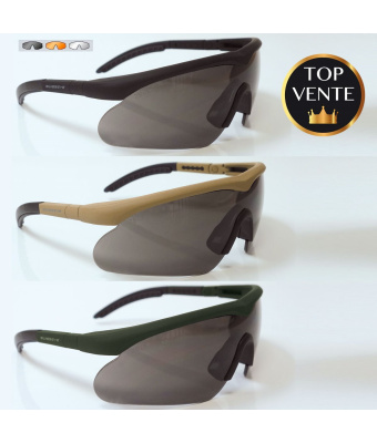 LUNETTES BALISTIQUES ET DE SOLEIL RAPTOR - SWISSEYE