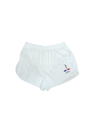 SHORT COOLDRY BLANC IMPRIME LOGO MARINE NATIONALE