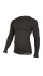 TEE-SHIRT TECHNICAL LINE MANCHES LONGUES NOIR