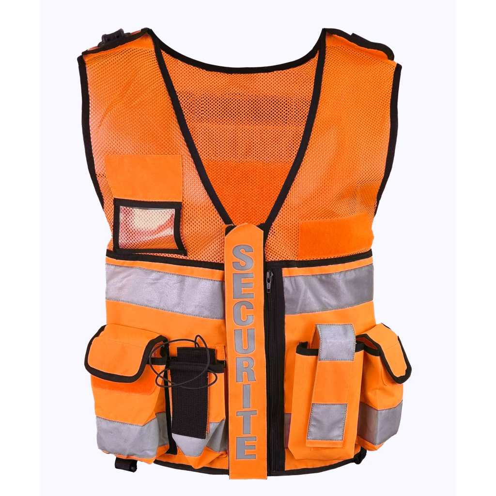 CHASUBLE SECURITE ORANGE - FLASH3 United Equipement