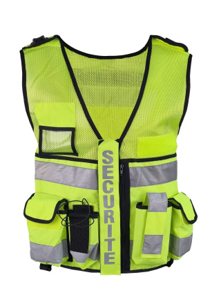 CHASUBLE SECURITE JAUNE